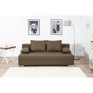 COLLECTION AB Schlafsofa »Tania mit Bettfunktion und Bettkasten«, komfortabler Sitzkomfort: Federkern-Polsterung, inklusive Rückenkissen