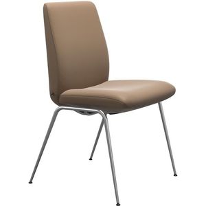 Stressless® Polsterstuhl »Laurel«, Leder PALOMA, Low Back, Größe L, mit Beinen aus Stahl in Chrom glänzend