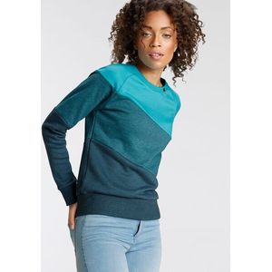 Ragwear Sweater »JOHANKA BLOCK«, Crew Neck im Color-Blocking Design