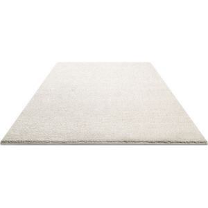 Wecon home Hochflor-Teppich »Manta«, rechteckig, 25 mm Höhe, Läufer, Langflor maschinell gewebt, robust, Wohn- & Schlafzimmer, uni