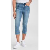 H.I.S Caprijeans, schmale Beinform, krempelbare Beinabschlüsse, hohe Leibhöhe