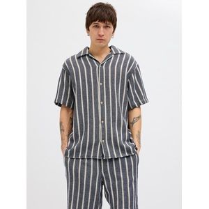 Jack & Jones Kurzarmhemd »JORCOBA STRIPE RESORT SHIRT SS SN«