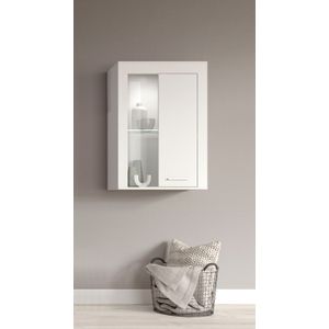 INOSIGN Vitrine »Aosta, Breite 60 cm, stehend oder hängend, in verschiedenen Farben«, Türanschlag wechselbar, 1 Glaseinlegeboden, Hängeeitrine, Standvitrine