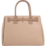 Cluty Henkeltasche, echt Leder, Made in Italy