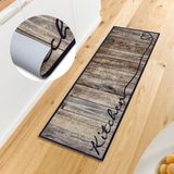 HANSE Home Küchenläufer »Kitchen Herz«, rechteckig, 5 mm Höhe, Läufer, Rutschfest, Küchenteppich, Küche, Teppich, Pflegeleicht