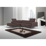 Egoitaliano Ecksofa »Claudie, Designsofa mit extrakomfortablem Sitzkomfort«, Inkl. Kopfteilverstellung, L-Form