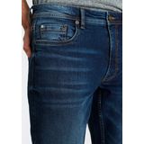 AJC Straight-Jeans, gerade geschnitten, Used-Look-Waschung, niedrige Leibhöhe