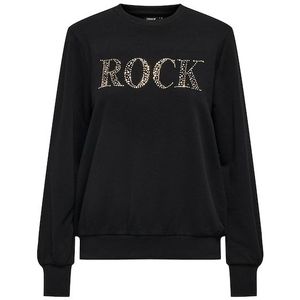 ONLY Sweatshirt »ONLAMY L/S STONES O-NECK BOX UB SWT«
