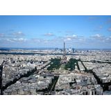 Papermoon Fototapete »PARIS-FRANKREICH STADT SKYLINE TOUR EIFFEL KUNST MODE«