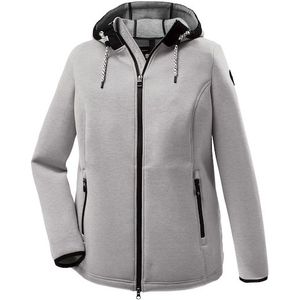 STOY Funktionsjacke »STS 1 WMN JCKT«, Elastische Scuba-Jacke mit verstellbarer Kapuze