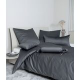 Janine Bettwäsche »Colors 31001«, (2 tlg.), in Mako Satin Qualität aus 100% Baumwolle, Bett- und Kopfkissenbezug mit Reißverschluss, pflegeleicht, feinfädig, MADE IN GREEN zertifiziert