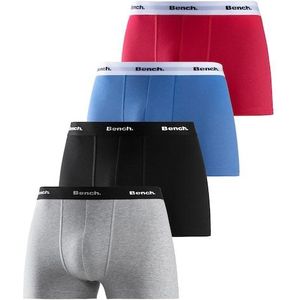 Bench. Boxer »Boxershorts für Herren«, (Packung, 4 St.), Unterhosen mit kontrastfarbigem Bund