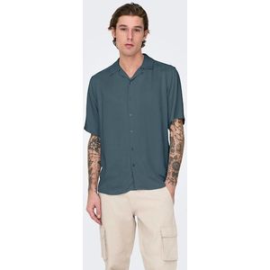 ONLY & SONS Kurzarmhemd »ONSDASH LIFE REG VISC RES SS SHIRT«