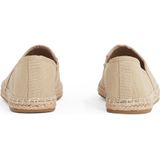 Tommy Hilfiger Espadrille »FLAG CANVAS ESPADRILLE«, Slipper, Flats, Bequemschuh mit Bastbezug und Ziernähten