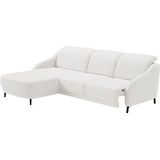 sit&more Ecksofa »Blues L-Form«, wahlweise mit Klapptisch und USB