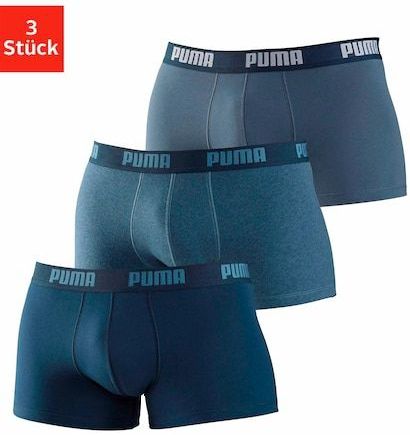 PUMA Hipster, (Packung, 3er-Pack), mit markantem Logo-Bund