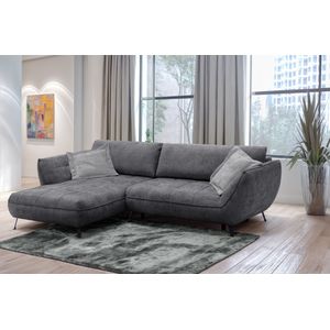 exxpo - sofa fashion Ecksofa »Samoa, bequem und modern, mit Easy-Lift-Bettfunktion, L-Form«, Ecksofa Samoa, inkl. Bettfunktion, Bettkasten und Rückenkissen