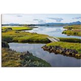 Artland Leinwandbild »Myvatn«, Seebilder, (1 St.), auf Keilrahmen gespannt