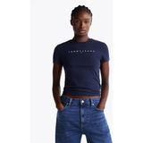 Tommy Jeans Curve T-Shirt »TJW SLIM LINEAR TEE EXT«, in Große Größen