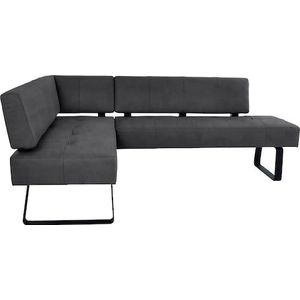 K+W Komfort & Wohnen Eckbank »Spider II«, Sitzsteppung, bequem durch Sandwichbauweise, 2 Stellmaße