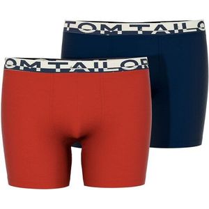 TOM TAILOR Boxershorts »Kentucky«, (2er-Pack), mit Logodruck