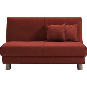 ell + ell Schlafsofa »Enny«, Liegefläche Breite 120 oder 140 cm, Liegehöhe 40 cm, Füße alufarben