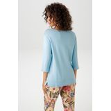 Aniston CASUAL Strickpullover, mit kleinem Schlitz an den 3/4-langen Ärmeln - NEUE KOLLEKTION