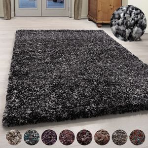 Ayyildiz Teppiche Hochflor-Teppich »Enjoy Shaggy«, rechteckig, 50 mm Höhe, auch als Läufer, Shaggy, Langflor, meliert, Wohnzimmer
