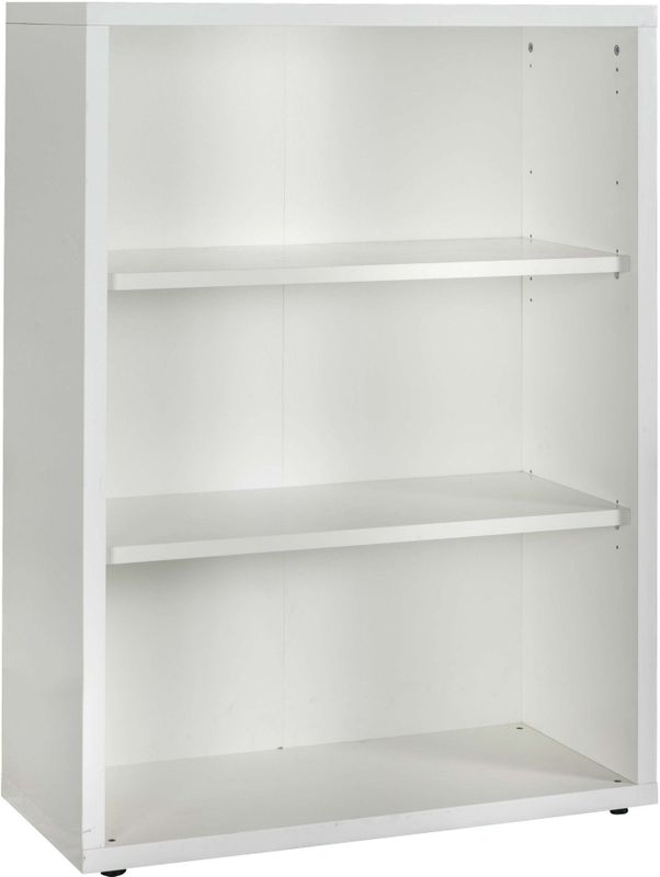 Composad Aktenregal »DISEGNO, Bücherregal mit 3 offenen Fächern,«, verstellbare Böden, Höhe 112 cm, 100% recyceltes Holz, Made in Italy