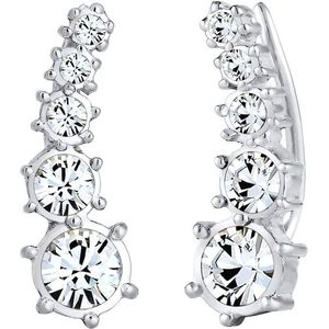 Elli Paar Ohrhänger »Schmuck Geschenk Silber 925 Ohrringe, 0310431419«, mit Glasstein
