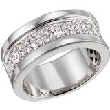Firetti Fingerring »Schmuck Geschenk Silber 925 Silberring Rondell«, mit Zirkonia (synth.)