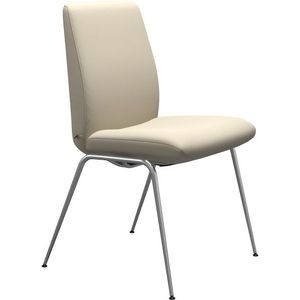 Stressless® Polsterstuhl »Laurel«, Leder BATICK, Low Back, Größe L, mit Beinen aus Stahl in Chrom glänzend