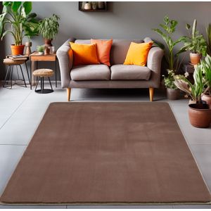 Ayyildiz Teppiche Teppich »LUXY 5200«, rechteckig, 13 mm Höhe, sehr weiche Oberfläche, pflegeleicht, Kurzflorteppich
