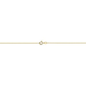 Firetti Collierkettchen »Schmuck Geschenk Gold 333 oder 585 Halskette Panzerkette diamantiert«, Made in Germany