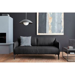 W.SCHILLIG 2,5-Sitzer »sally«, mit Metall-Winkelfüßen in Schwarz pulverbeschichtet, Breite 194 cm