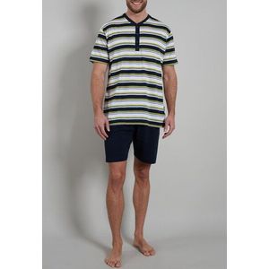 GÖTZBURG Shorty, (2 tlg.), mit ansprechendem Design, Streifen und Knopfleiste