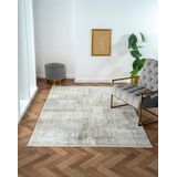 Myflair Möbel & Accessoires Teppich »My Taste«, rechteckig, 10 mm Höhe, Kurzflor, Retro-Design, besonders weich durch Microfaser, mit Fransen
