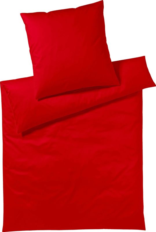Yes for Bed Bettwäsche »Pure & Simple Uni in Gr. 135x200, 155x220 oder 200x200 cm«, Bettwäsche aus Baumwolle, zeitlose Bettwäsche mit seidigem Glanz