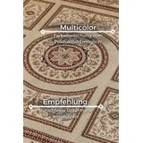 NORTHRUGS Teppich »Guzara«, rechteckig, 8 mm Höhe, Orient Optik, Läufer, strapazierfähig, pflegeleicht, robust