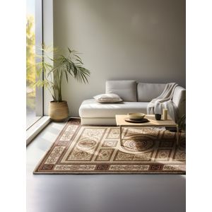 NORTHRUGS Teppich »Guzara«, rechteckig, 8 mm Höhe, Orient Optik, Läufer, strapazierfähig, pflegeleicht, robust