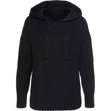 LASCANA Kapuzenpullover, aus weichem Grobstrick, weicher Strickpullover mit Kapuze