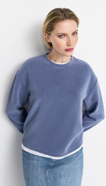 RICHROYAL Sweatshirt »2409 T Peach Crew«