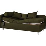 alina Schlafsofa »Kiana«, Liegefläche 90/200 cm oder 100/200 cm, Bettkasten, Zierkissen-Set