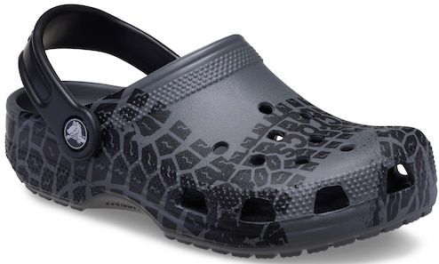 Crocs Clog »Classic Tire Print Clog«, Hausschuh, Sandale mit Lüftungsöffnungen