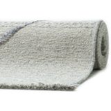 Sansibar Teppich »Braderup«, rechteckig, 2 mm Höhe, Flachgewebe, modernes Scandi Design, Motiv Rauten, mit Fransen
