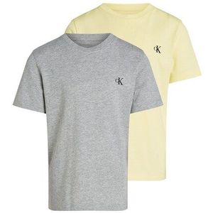 Calvin Klein Jeans T-Shirt »2-PACK MONOGRAM TOP«, (2 tlg.), für Kinder bis 16 Jahre mit Logoprägung