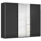 rauch Schwebetürenschrank »Kleiderschrank Schrank Garderobe Schlafzimmerschrank SCALE-FYRA«, edle viergeteilte Türen Spiegel/Glas-Mix viele Farben MADE IN GERMANY