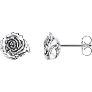 THOMAS SABO Paar Ohrstecker »Midnight Rose, H2323-637-21«