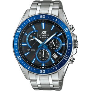 CASIO EDIFICE Chronograph »EFR-552D-1A2VUEF«, Quarzuhr, Armbanduhr, Herrenuhr, bis 10 bar wasserdicht, Stoppfunktion