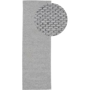 carpetfine Läufer »Sina«, rechteckig, 14 mm Höhe, Handweb Teppich, reine Wolle, meliert, handgewebt, weich & kuschelig